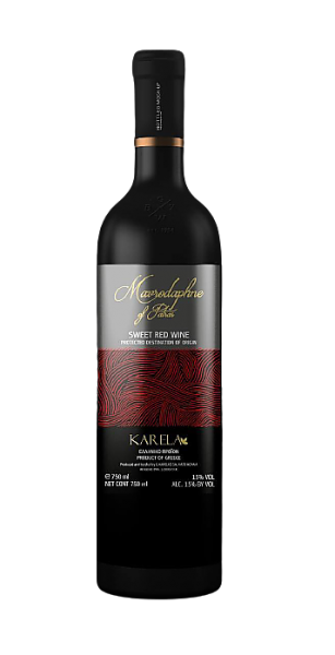 Karelas Mavrodaphne Likörwein 0,375L | Weinversand Shop-Kreta ~ Ouzo,  Metaxa, Weine, Olivenöl