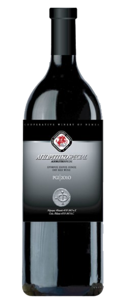 Agiorgitiko Spezial Rot - Nemea Weine, Ouzo, Olivenöl V.Q.P.R.D. 2L Weinversand Metaxa, | Shop-Kreta 